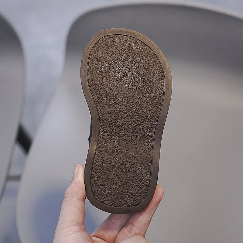 Βρεφικές μπότες για κορίτσια Φθινοπωρινά χειμωνιάτικα παιδικά παπούτσια βρεφικά παπούτσια βρετανικού στυλ Αδιάβροχα αντιανεμικά αντιολισθητικά παιδικά μποτάκια εξωτερικού χώρου