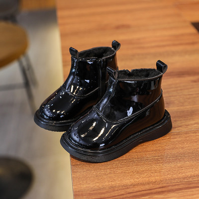 Παιδικά Φθινοπωρινά Χειμερινά Παπούτσια για Βρεφικά Κορίτσια Αγόρια Μποτάκια Χιονιού Βρεφικά Παπούτσια για νήπια Ζεστά βελούδινα αντιολισθητικά μαλακά σόλα Παιδικά μποτάκια