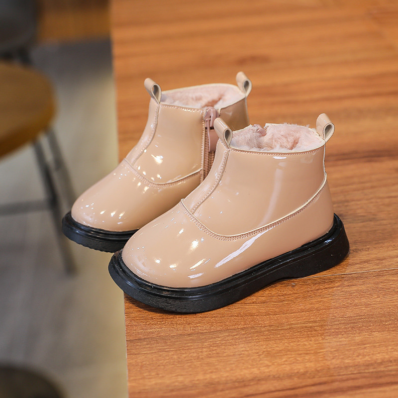 Παιδικά Φθινοπωρινά Χειμερινά Παπούτσια για Βρεφικά Κορίτσια Αγόρια Μποτάκια Χιονιού Βρεφικά Παπούτσια για νήπια Ζεστά βελούδινα αντιολισθητικά μαλακά σόλα Παιδικά μποτάκια