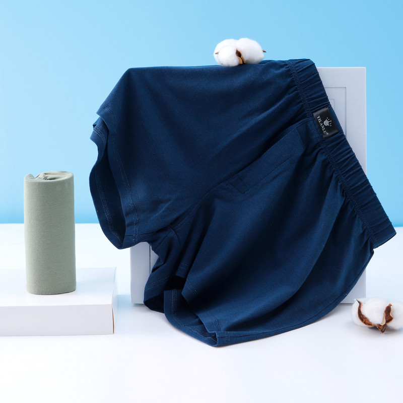 Lenjerie pentru bărbați Boxeri Chiloți largi pentru bărbați Bumbac modal Pantaloni cu săgeți de mărime mare Chiloți acasă Chiloți clasici Cueca Boxer