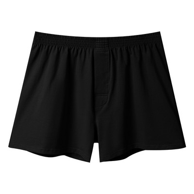 Home Wear Pantaloni scurți Lenjerie de dormit pentru bărbați Pantaloni de dormit elastici largi Bumbac Chiloți confortabili, respirabili, Arrow Chiloți casual pentru bărbați