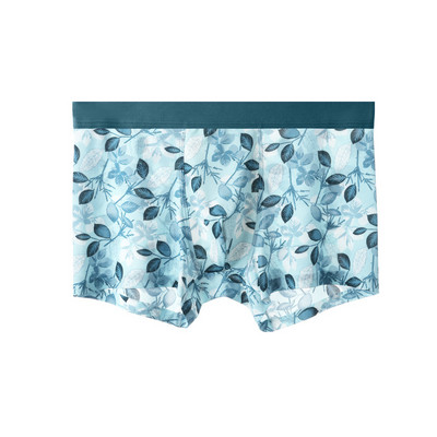 Otisnute seksi muške bokserice Ljetno ledeno svileno donje rublje Bešavne ultratanke muške bokserice Brzosušeće prozračne muške gaćice