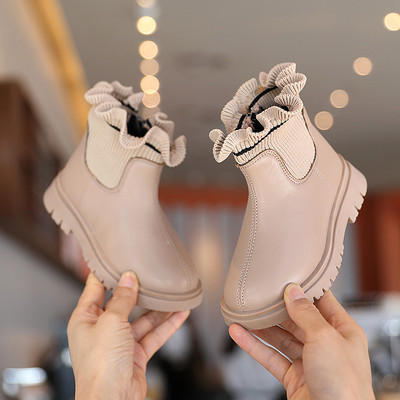 Nove dječje cipele Čizme za djevojčice Veličina 22-37 Zimske čizme za djevojčice PU koža Vodootporna zima Dječji snijeg Plus toplo od kašmira