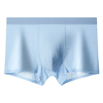 Ultra-tanko boksersko donje rublje velike veličine Muške bešavne prozračne gaće Muške gaćice Kratke hlače Seksi elastične Hombre Calzoncillos