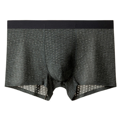 Ultra-tanko boksersko donje rublje velike veličine Muške bešavne prozračne gaće Muške gaćice Kratke hlače Seksi elastične Hombre Calzoncillos