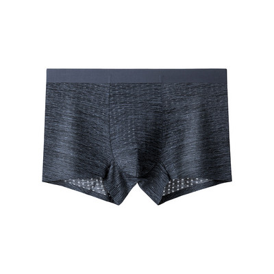 Ultra-tanko boksersko donje rublje velike veličine Muške bešavne prozračne gaće Muške gaćice Kratke hlače Seksi elastične Hombre Calzoncillos