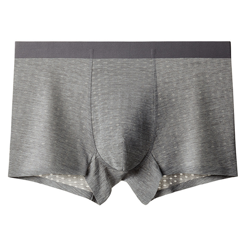 Ultra-tanko boksersko donje rublje velike veličine Muške bešavne prozračne gaće Muške gaćice Kratke hlače Seksi elastične Hombre Calzoncillos