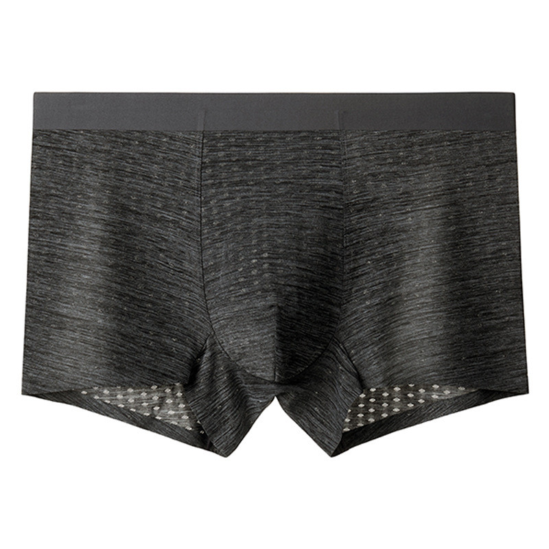 Ultra-tanko boksersko donje rublje velike veličine Muške bešavne prozračne gaće Muške gaćice Kratke hlače Seksi elastične Hombre Calzoncillos