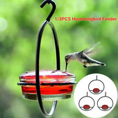 Tanka metalna hranilica za kolibri Viseća metalna okrugla hranilica za kolibri Pojilica za ptice za vanjsko dvorište Uređenje dvorišta