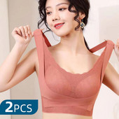 2KOM Ženski grudnjaci Modni seksi Push Up grudnjak plus veličine Grudnjak s tankom košaricom Grudnjaci sa žicom Donje rublje Gornji dio donjeg rublja