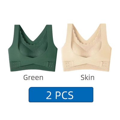 2KOM Ženski grudnjaci Modni seksi Push Up grudnjak plus veličine Grudnjak s tankom košaricom Grudnjaci sa žicom Donje rublje Gornji dio donjeg rublja