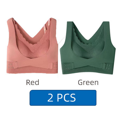 2KOM Ženski grudnjaci Modni seksi Push Up grudnjak plus veličine Grudnjak s tankom košaricom Grudnjaci sa žicom Donje rublje Gornji dio donjeg rublja