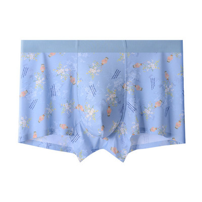 Imprimeu la modă Lenjerie de corp boxer modal pentru bărbați Pantaloni scurți pentru bărbați Boxer fără sudură Calzoncillo Hombre Chiloți respirabili