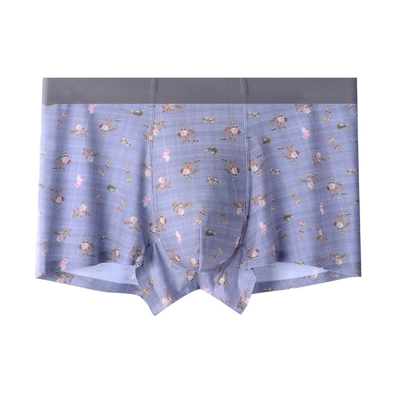 Imprimeu la modă Lenjerie de corp boxer modal pentru bărbați Pantaloni scurți pentru bărbați Boxer fără sudură Calzoncillo Hombre Chiloți respirabili