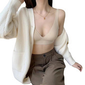 Visokokvalitetni novi bešavni ženski grudnjak bez obruba skupljenih seksi lijepih golih leđa udobnog ženskog donjeg rublja tankog dijela