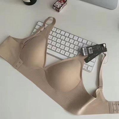 Visokokvalitetni novi bešavni ženski grudnjak bez obruba skupljenih seksi lijepih golih leđa udobnog ženskog donjeg rublja tankog dijela