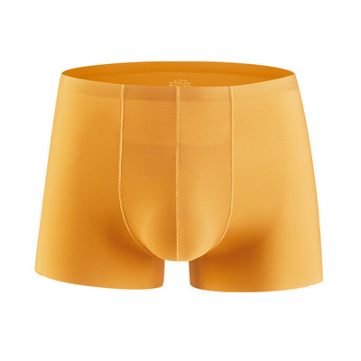 Ljetne muške bokserice Ice Silk Jednobojno donje rublje Bešavne seksi U torbica Muške bokserice Tanke prozračne udobne muške gaćice