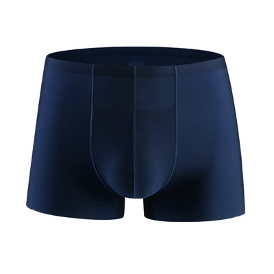 Ljetne muške bokserice Ice Silk Jednobojno donje rublje Bešavne seksi U torbica Muške bokserice Tanke prozračne udobne muške gaćice