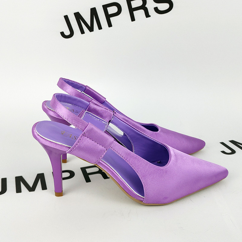 2022 de vară pentru femei cu toc verde lime pantofi cu slingback, sandale de lux din satin de mătase, designeri de femei, pantofi sexy de petrecere cu toc stiletto