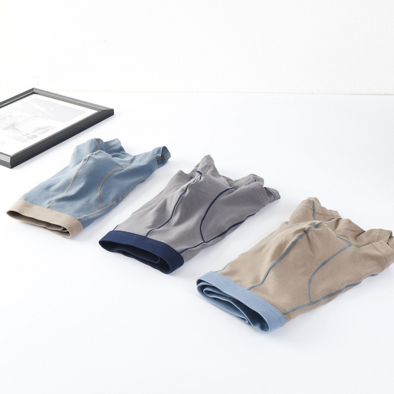 Muške gaćice Pamučne bokserice Donje rublje za muškarce Prozračna U konveksna torbica Muške gaćice Ugodne seksi bokserice Cuecas