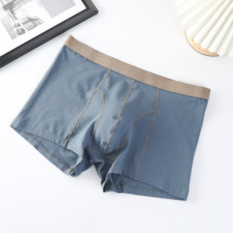 Muške gaćice Pamučne bokserice Donje rublje za muškarce Prozračna U konveksna torbica Muške gaćice Ugodne seksi bokserice Cuecas