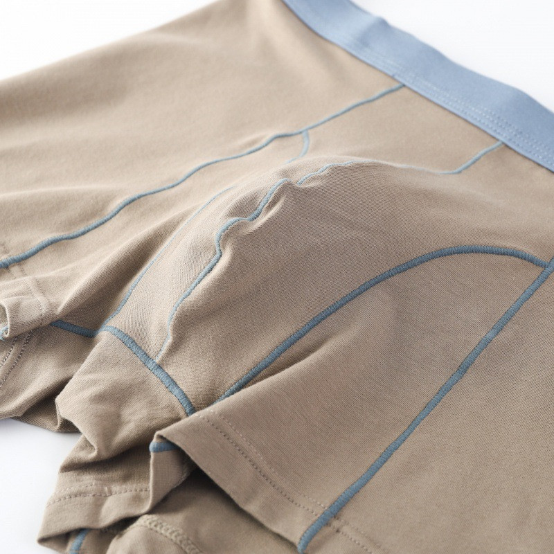 Muške gaćice Pamučne bokserice Donje rublje za muškarce Prozračna U konveksna torbica Muške gaćice Ugodne seksi bokserice Cuecas