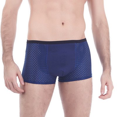 Muško donje rublje Gaćice s mrežastim rupama velike veličine, elastične kratke hlače, muške bokserice, bešavne prozračne bokserice veće veličine