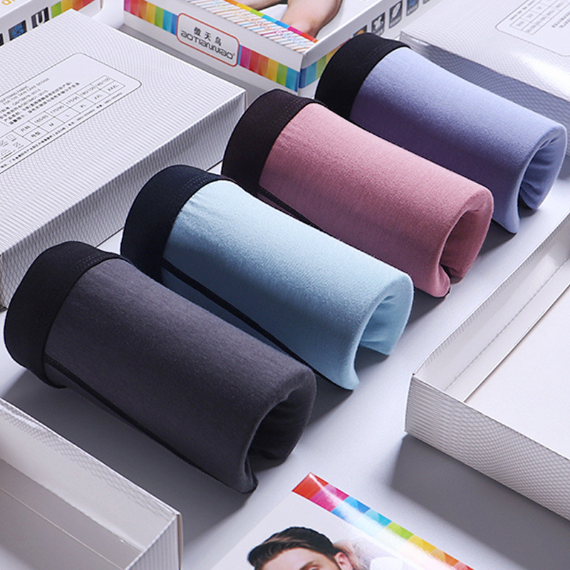 Muške gaćice Pamuk Muško donje rublje Boksačice Prozračne muške boksačice Gaćice U Konveksna torbica Udobno donje rublje Donje rublje