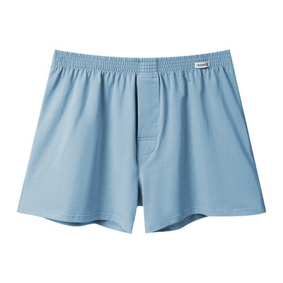 Chiloți largi elastici pentru bărbați Lenjerie de corp Bumbac acasă Pantaloni săgeți cu talie mijlocie, respirabili, pentru tineret, vară, boxer de dimensiuni mari