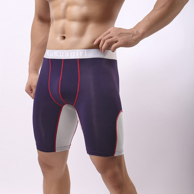 Lenjerie de corp pentru bărbați de dimensiuni mari, boxer pentru bărbați, cu picioare lungi