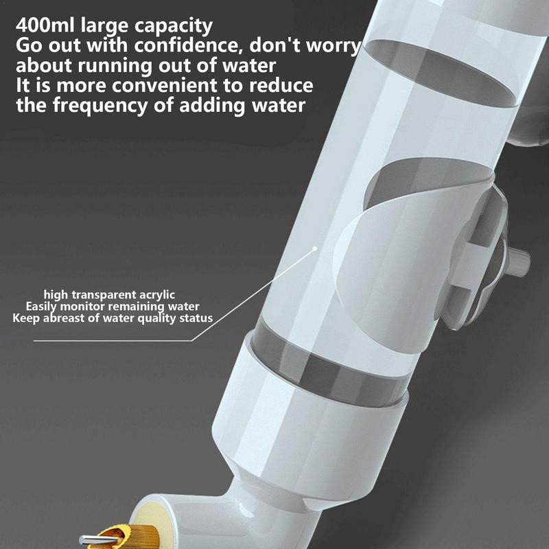 Paukščių vandens tiektuvas, automatinis paukščių narvelio pakabinamas papūgos vandens dozatorius, skirtas narvelio papūgos girdyklos buteliukui akrilo papūgos girdyklei