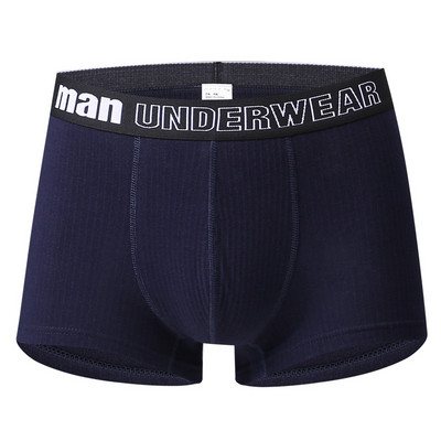 Lenjerie de corp pentru bărbați de înaltă calitate Boxer Homme cu talie mijlocie Chiloți boxer pentru bărbați, bumbac, respirabil, chiloți confortabili Cueca