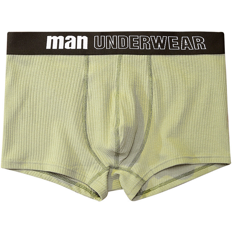 Aukštos kokybės vyriški apatiniai Boxer Homme Vidutinės juosmens vyriškos apatinės kelnės Bokseriniai šortai Vyriški kvėpuojanti medvilnė Patogios kelnaitės Cueca