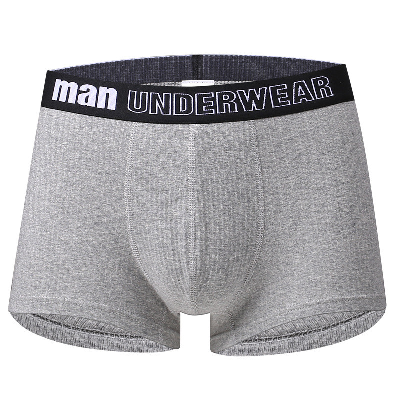 Aukštos kokybės vyriški apatiniai Boxer Homme Vidutinės juosmens vyriškos apatinės kelnės Bokseriniai šortai Vyriški kvėpuojanti medvilnė Patogios kelnaitės Cueca