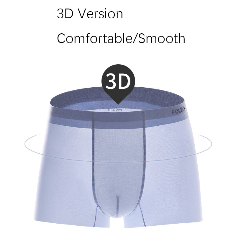 Muško donje rublje velike veličine Graphene 3A  gaće Ice Silk Muške bokserice Elastične muške gaćice koje upijaju vlagu