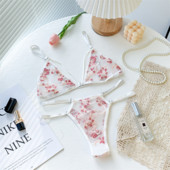 2023 Set de lenjerie sexy din dantelă Lenjerie de corp pentru femei Seturi de sutien transparent pentru petrecere Set de sutien de lenjerie din dantelă Set de lenjerie intimă Mărimea SL