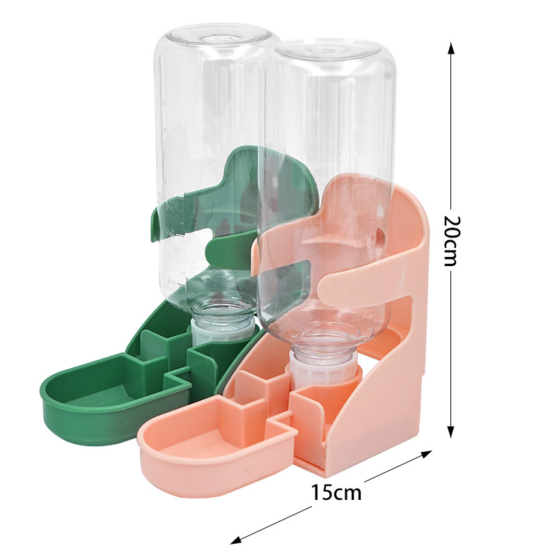 1 vnt. naminių gyvūnėlių dozatorius, butelis paukščių automatinis vandens gertuvės reikmenys, geriamasis puodelis paukščių girdyklą su spaustuku Pet papūgos narvelio priedai