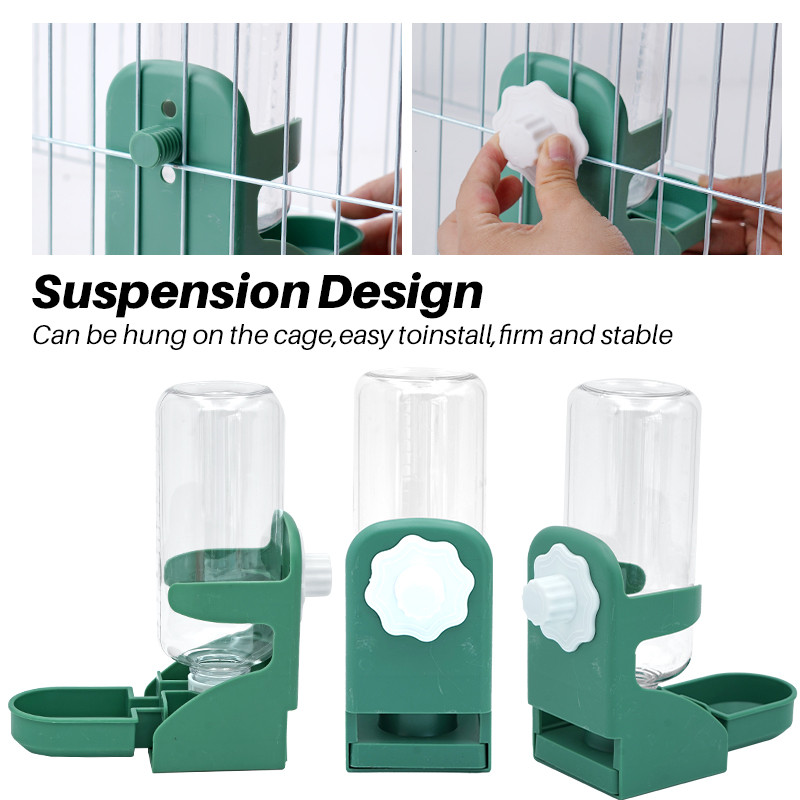 1 vnt. naminių gyvūnėlių dozatorius, butelis paukščių automatinis vandens gertuvės reikmenys, geriamasis puodelis paukščių girdyklą su spaustuku Pet papūgos narvelio priedai