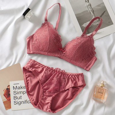 Sutiene fără cusături din dantelă pentru femei Sutiene push up fără sârmă Sutien ABC Cup Lenjerie de corp Sutien sexy Bralette Cupă U adâncă (cupă 3/4) Lenjerie