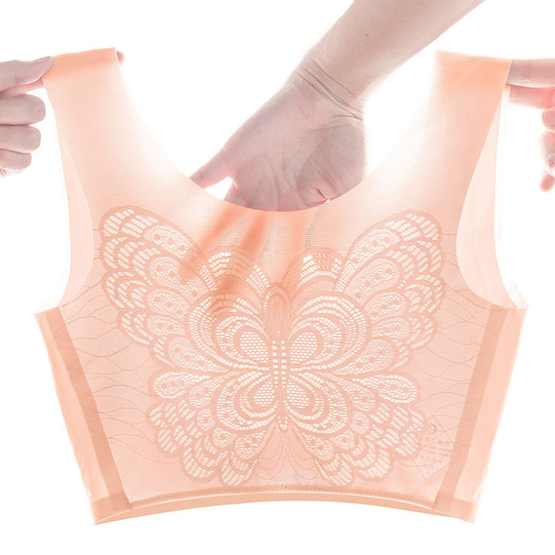 Dámska športová podprsenka Beauty Back Sleep pre ženy Gather Sexy Lingerie Top BH Plus Size Bralette Bezšvová dámska podprsenka s plným pokrytím