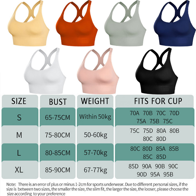 Sutien sport Push Up fără cusături pentru antrenament Top sport Crop Fitness Imbracaminte activă cu cataramă pentru yoga Sutien de gimnastică Îmbrăcăminte sportivă