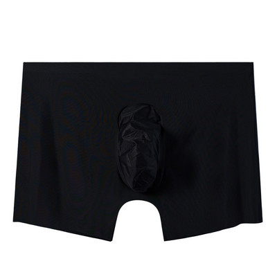 Ljetne ultra-tanke seksi muške bokserice Ice Silk Muško donje rublje Muške bešavne bokserice Prozračne gaćice plus veličina