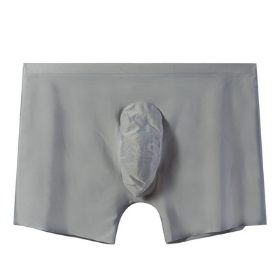 Ljetne ultra-tanke seksi muške bokserice Ice Silk Muško donje rublje Muške bešavne bokserice Prozračne gaćice plus veličina