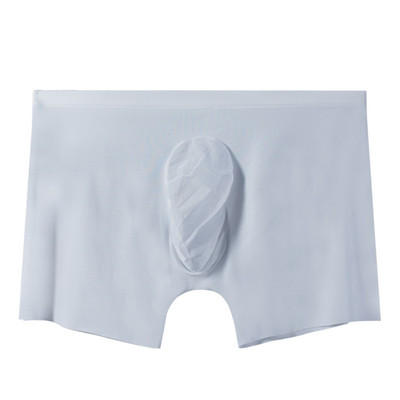 Ljetne ultra-tanke seksi muške bokserice Ice Silk Muško donje rublje Muške bešavne bokserice Prozračne gaćice plus veličina