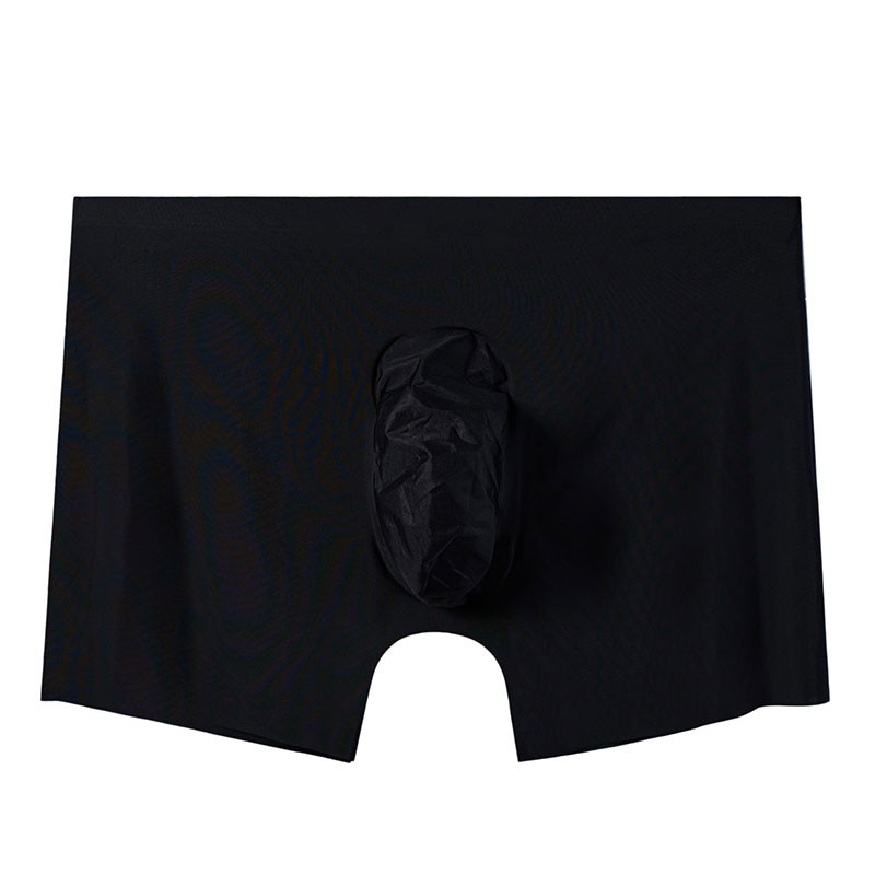 Ljetne ultra-tanke seksi muške bokserice Ice Silk Muško donje rublje Muške bešavne bokserice Prozračne gaćice plus veličina