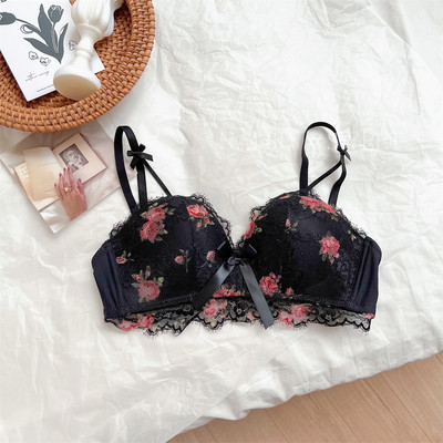 Bešavno donje rublje, skupljene ženske male grudi, novi udobni komplet grudnjaka od lateksa za seksi djevojke protiv opuštanja