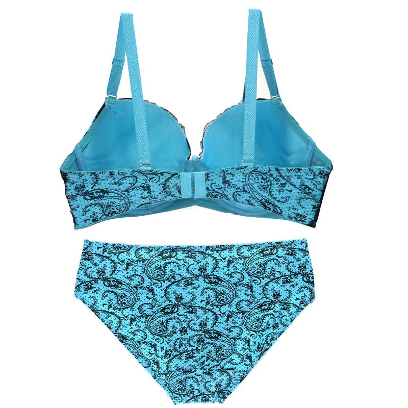 Nouvelle Seamless poznatog brenda seksi visokokvalitetni set grudnjaka za žene, komplet donjeg rublja push-up grudnjaka s čipkastim cvijetom. Ispod velike veličine