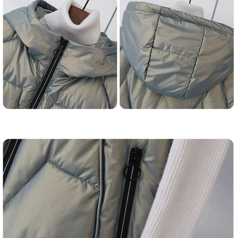 Novi jesenski zimski pamučni prsluk Ženski prsluk 2022 Ženski prsluk bez rukava Jakna s kapuljačom Topla duga pufer prsluk Chaleco Mujer