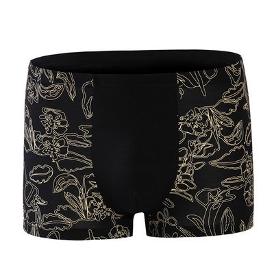 Uus meeste aluspesu bokserid meeste lahtised bokserid lühikesed aluspüksid meeste boxeur homme aluspüksid calzoncillos bambusest Plus Size 4XL 5XL 6XL 7XL