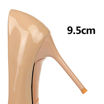 BIGTREE Παπούτσια Fashion Women Pumps Δερμάτινα λουστρίνια ψηλοτάκουνα μεταλλική πόρπη ζώνης υψηλής ποιότητας Pumps Γυναικεία παπούτσια για πάρτι Stiletto 2023